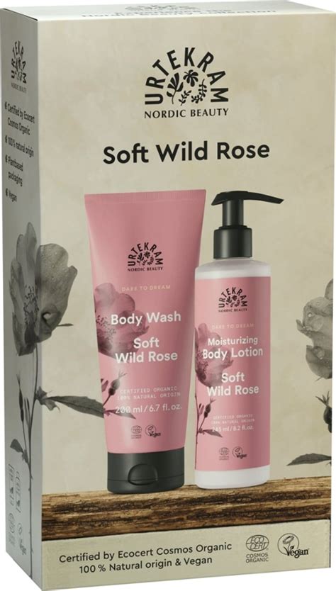 Urtekram Soft Wild Rose Body Care T Box 1 Setti Ecco Verde