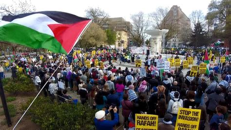 Miles Marchan En Washington En Aniversario Del D A De Tierra Palestina