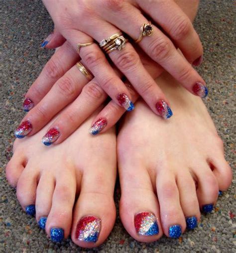 10 Cute Fourth Of July Toe Nail Art Designs Ideas Trends Stickers