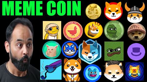 Meme Coins Dogecoin Shiba Inu Floki Inu Bonk Coin Brett Degen