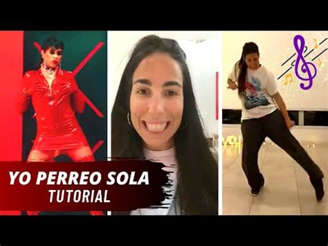 YO PERREO SOLA Tutorial Paso a Paso Coreografía by Nani Pochu YouTube