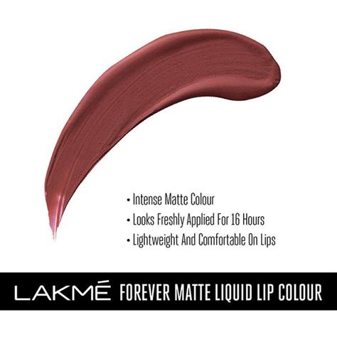 Buy Lakme Forever Matte Liquid Lip Colour Nude Dream Ml In