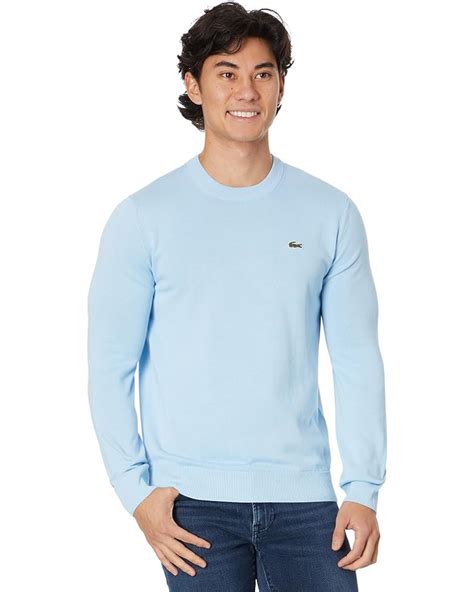 Mens Lacoste Long Sleeve Crew Neck Sweater 6pm