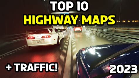 Top 10 Highway Maps With Traffic For Assetto Corsa 2024 Youtube