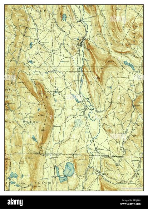 Sheffield, Massachusetts, map 1897, 1:62500, United States of America ...