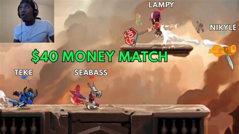 Seabass Lampy Vs Nikyle Teke V Money Match Brawlhalla