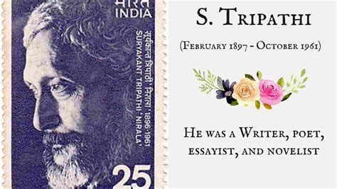 Suryakant Tripathi Nirala The Life And Legacy Of An Iconic Indian Poet