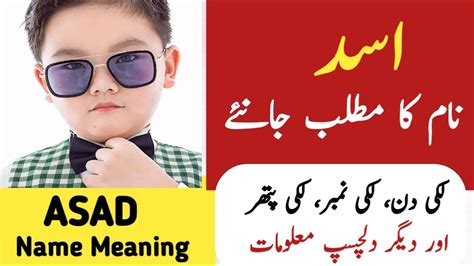 Asad Name Meaning In Urdu Asad Naam Ka Matlab Muslim Boy Name