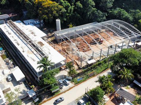 Obras Do Novo Complexo Educacional De Cambury Seguem Em Ritmo Acelerado