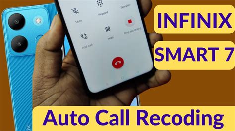 Infinix Smart 7 Call Recording Setting How To Enable Auto Call