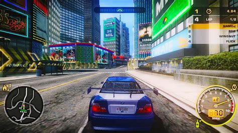 Nfs Most Wanted Remastered K Reshade Texture Mods Off