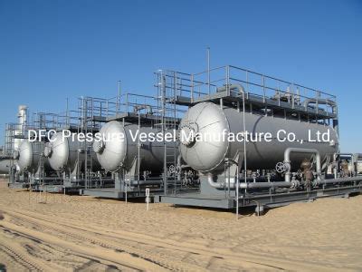 Gas Liquid Three Phase Separator Tank Separation Vessel China