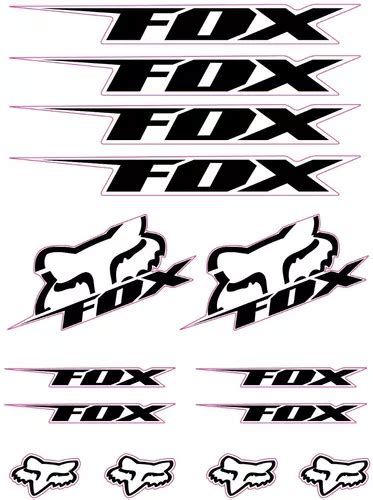 Kit Adesivos Refletivos Compat Vel Fox Motos Carros R Cor Refletivo