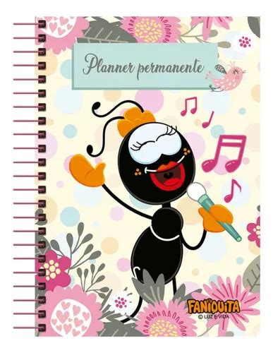 Planner Permanente Smilinguido Faniquita Louvor X Cm