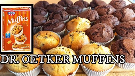 EASY MUFFINS RECIPE FROM DR OETKER YouTube