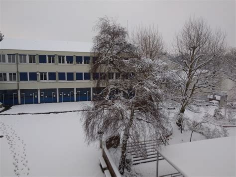 Mercredi F Vrier Condorcet Sous La Neige Coll Ge Et Segpa