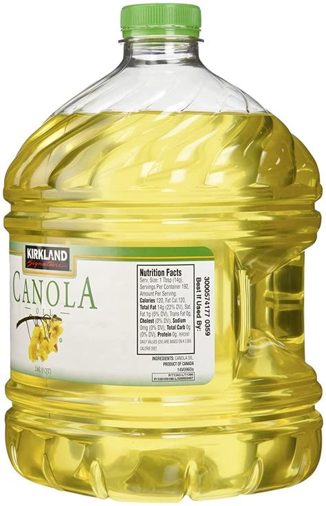 Kirkland Signature Pure Canola Oil Qt Ct Fl Oz