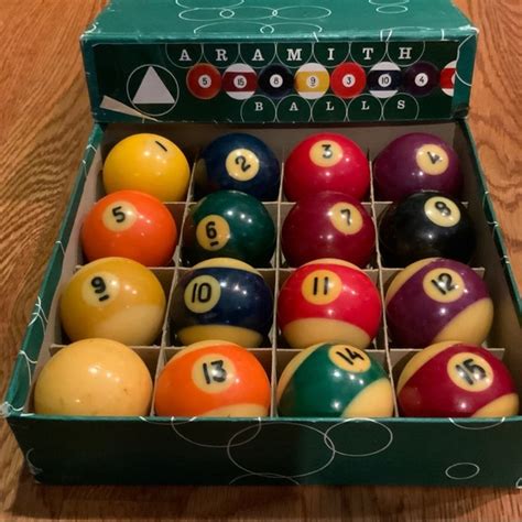 Aramith Games Vintage Aramith Billiard Pool Balls Professional