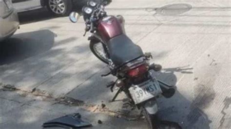 Automovilista Choca A Motociclista Y Termina Lesionado En Xalapa