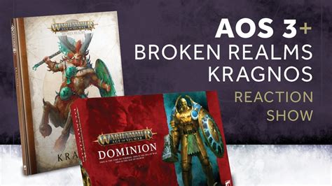 Aethercast Broken Realms Kragnos Aos 3 Info Drop Reaction Show