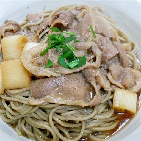 【鴨肉】合鴨肉の鴨南蛮そば【自家製麺】 レシピ・作り方 By Love Meats｜楽天レシピ