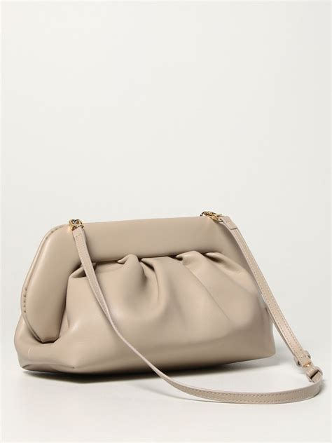 THEMOIRÈ Borsa Bios basic in vegan nappa Beige Clutch Themoirè