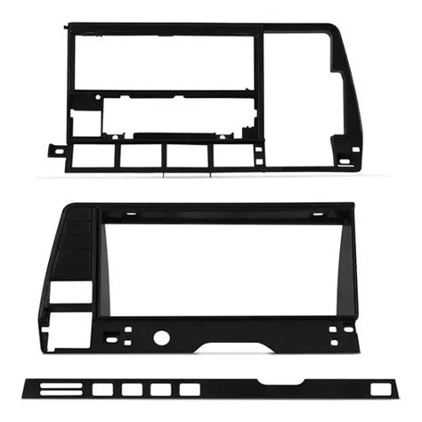 Kit Moldura Painel Radio Velocímetro Régua Santana 85 A 91