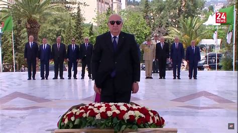 Fête de l indépendance le président de la République se recueille à la