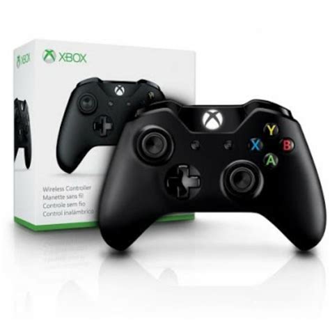 Controle Xbox One S Black Original Mercado Livre