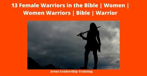 13 Names of Female Warriors in the Bible | PDF | Women | Women Warriors ...