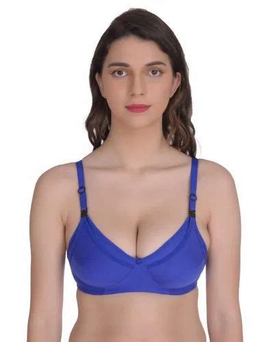 Cotton Super Pc Non Padded Blue Maternity Bra Size 30b At Rs 62 Piece