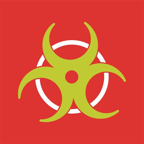 Biohazard Vector Icon 23384308 Vector Art at Vecteezy