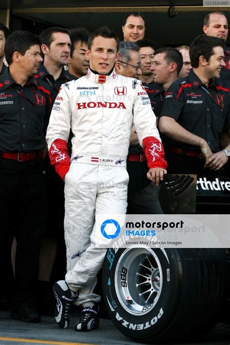 Christian Klien Aut Honda F Racing Test Driver At A Honda Team