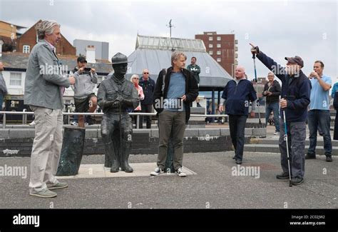 Local Residents Show Their Support For A Statue Of Robert Baden Powell