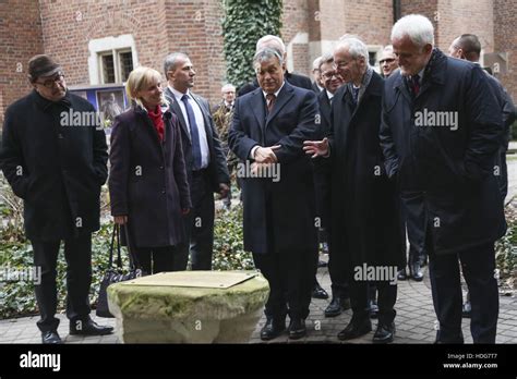 Prime Minister Of Hungary Victor Orban Unveiles A Memorial Plaque