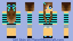 Blue girl :] Minecraft Skin