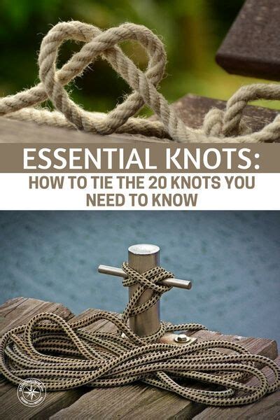 Top 7 Knots You Should Know For Survival Survival Knots Best Knots