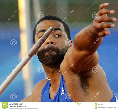 Javelin Throw Male Athlete Canada Editorial Stock Image Image Of Male