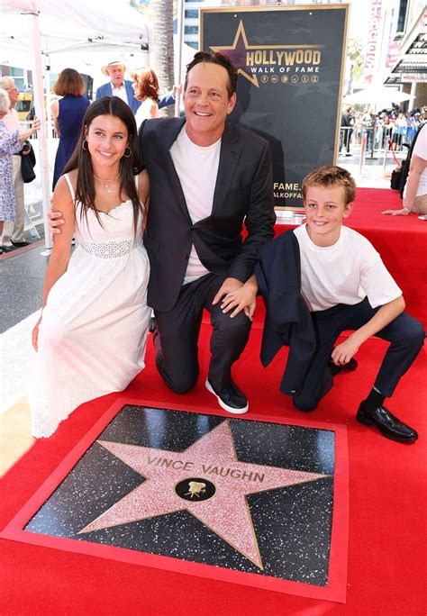 Vince Vaughn Celebrates Walk of Fame Star With Wife and Kids | Us Weekly