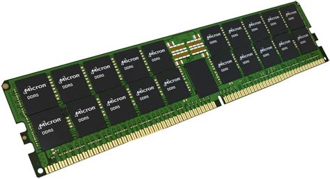 Micron MTC20F2085S1RC48BA1 32GB DDR5 4800MT S PC5 38400 ECC Memory Module