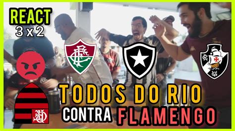 React Flamengo X Botafogo Brasileiro Flamengo Botafogo