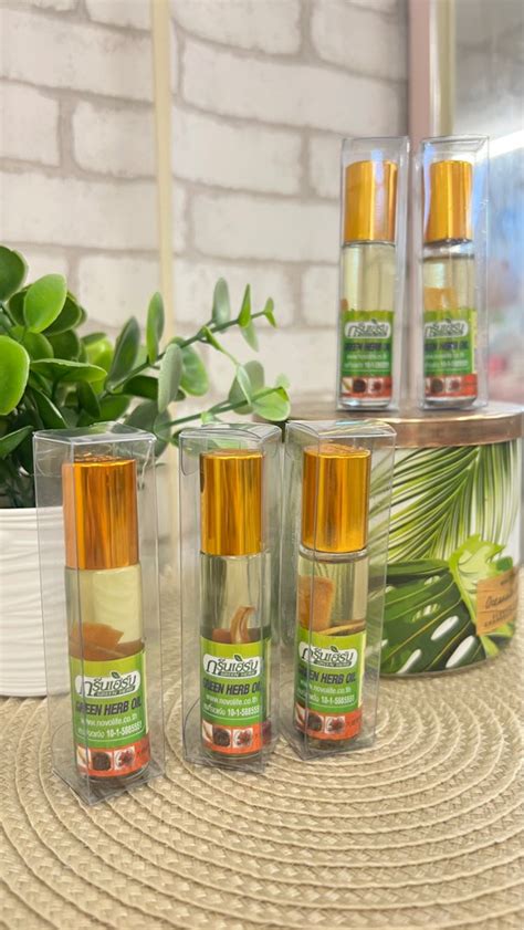 Thai Green Herb Oil Beauty Personal Care Fragrance Deodorants On