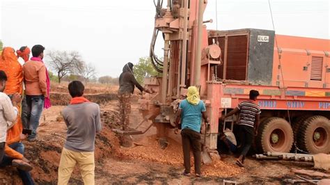 Borewell Drilling Without Water Checking Method In India Youtube