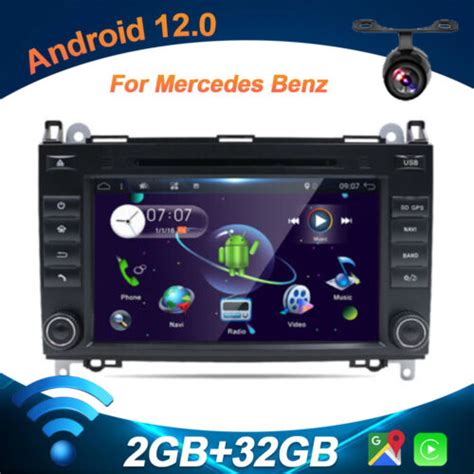 Android 12 GPS Autoradio Für Mercedes Benz Benz W447 W639 W169 W245