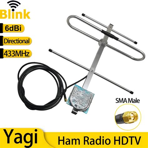 AMPLIFICADOR DE Antena Yagi Pasivo Direccional Para Exteriores Receptor