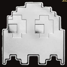 Bullion List Silver 1oz Silver PAC MAN Stackable Ghost 2022