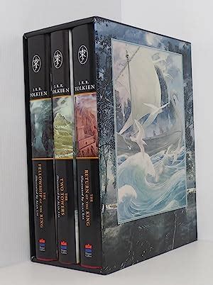 The Lord Of The Rings 3 Hardback Volumes Boxed Slipcase Set