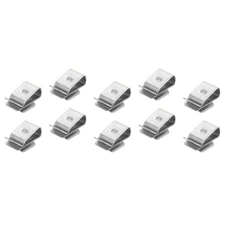 Uxcell Trailer Wire Clips Solar Panel Cable Clips 304 Stainless Steel ...