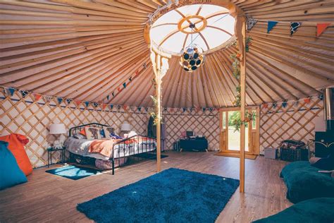 Glamping Norfolk At Glamp And Tipple In A Yurt