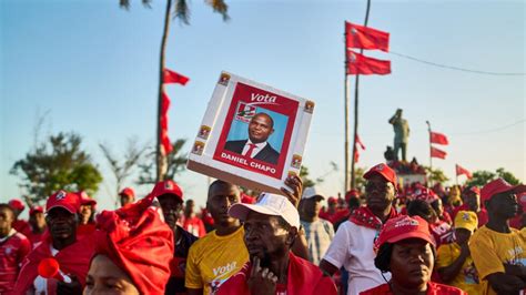 Mozambique Votes For New President Frelimo Expected To Retain Power